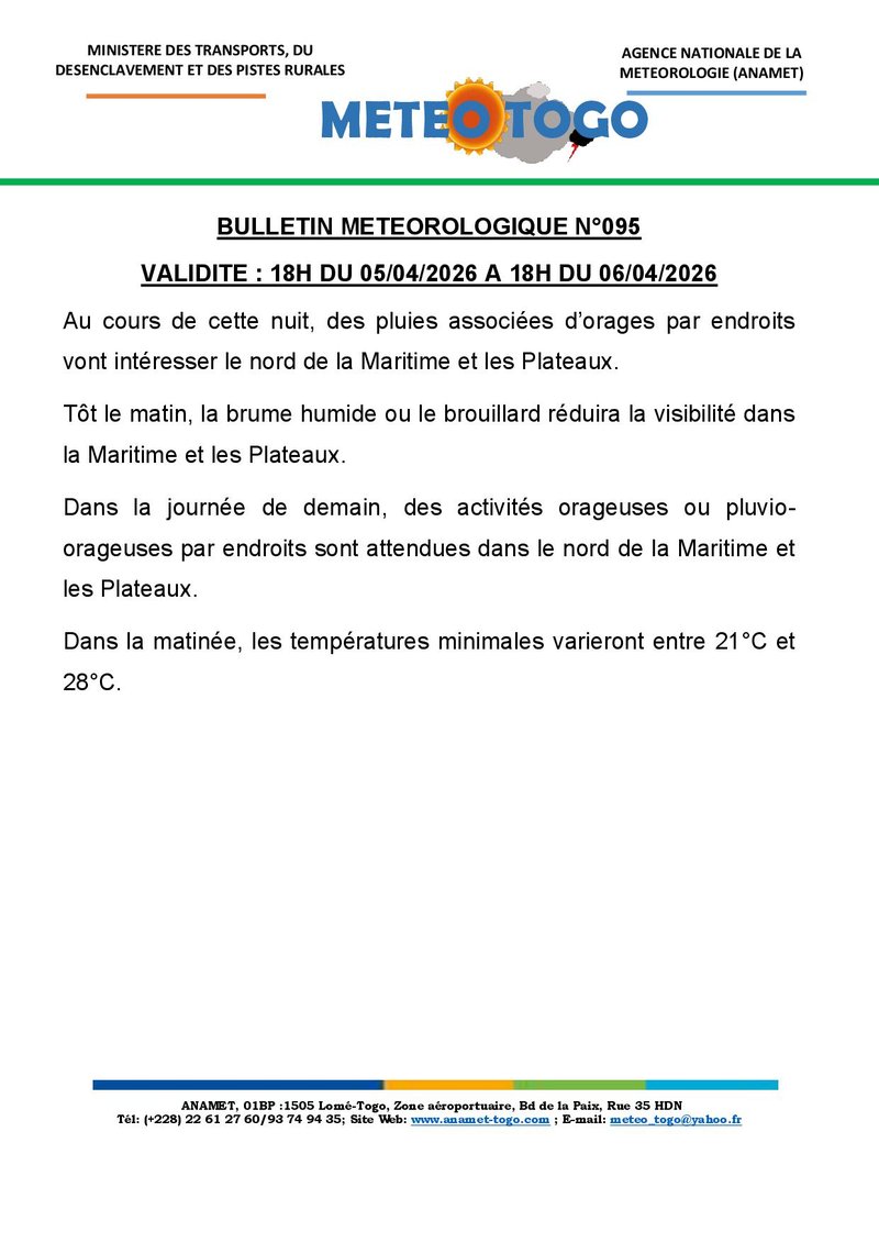 Bulletin météo_05042026_SOIR