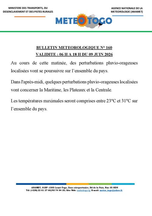 Bulletin météo_09062026_MATIN
