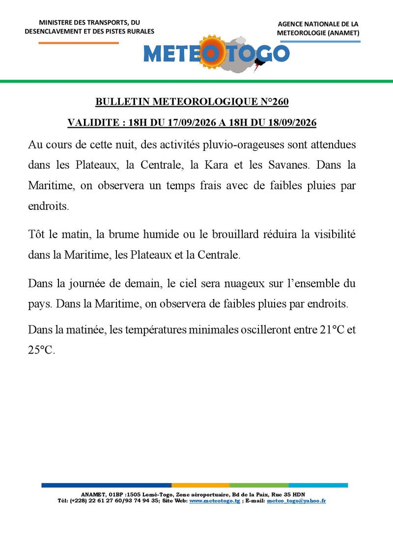 Bulletin météo_17092026_SOIR