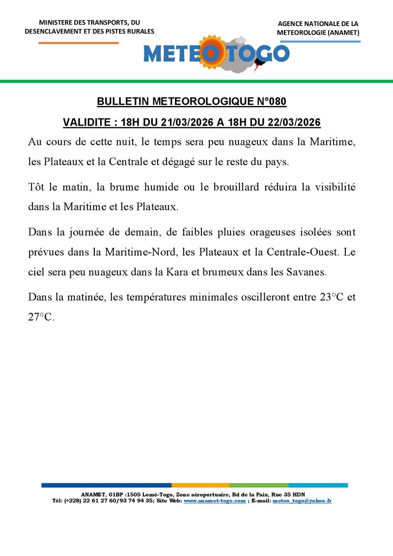 Bulletin météo_21032026_SOIR
