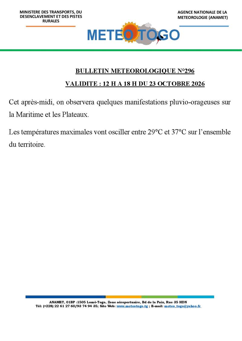 Bulletin météo 23102026_APRES-MIDI