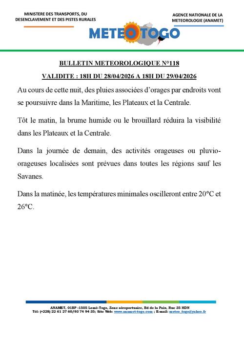 Bulletin météo_28042026_SOIR