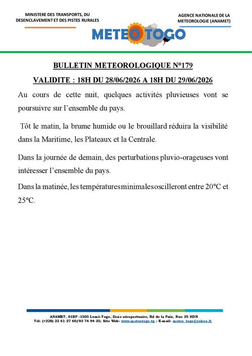 Bulletin météo_28062026_SOIR