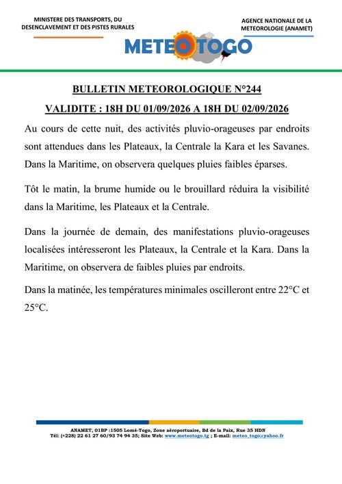Bulletin météo_01092026_SOIR