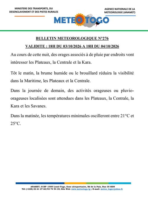 Bulletin météo_03102026_SOIR