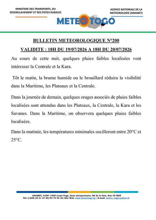 Bulletin météo_19072026_SOIR