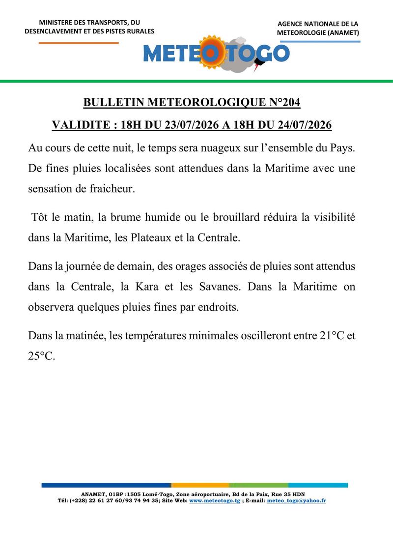 Bulletin météo_23072026_SOIR