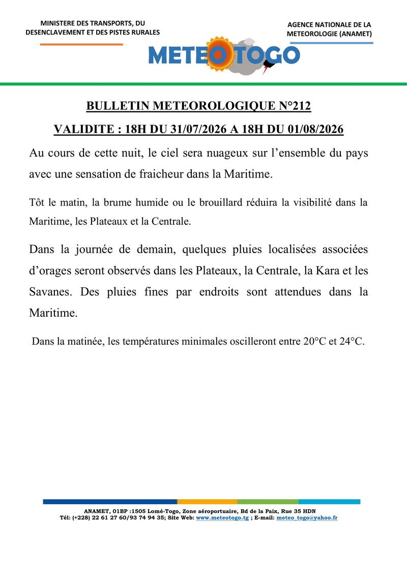 Bulletin météo_31072026_SOIR